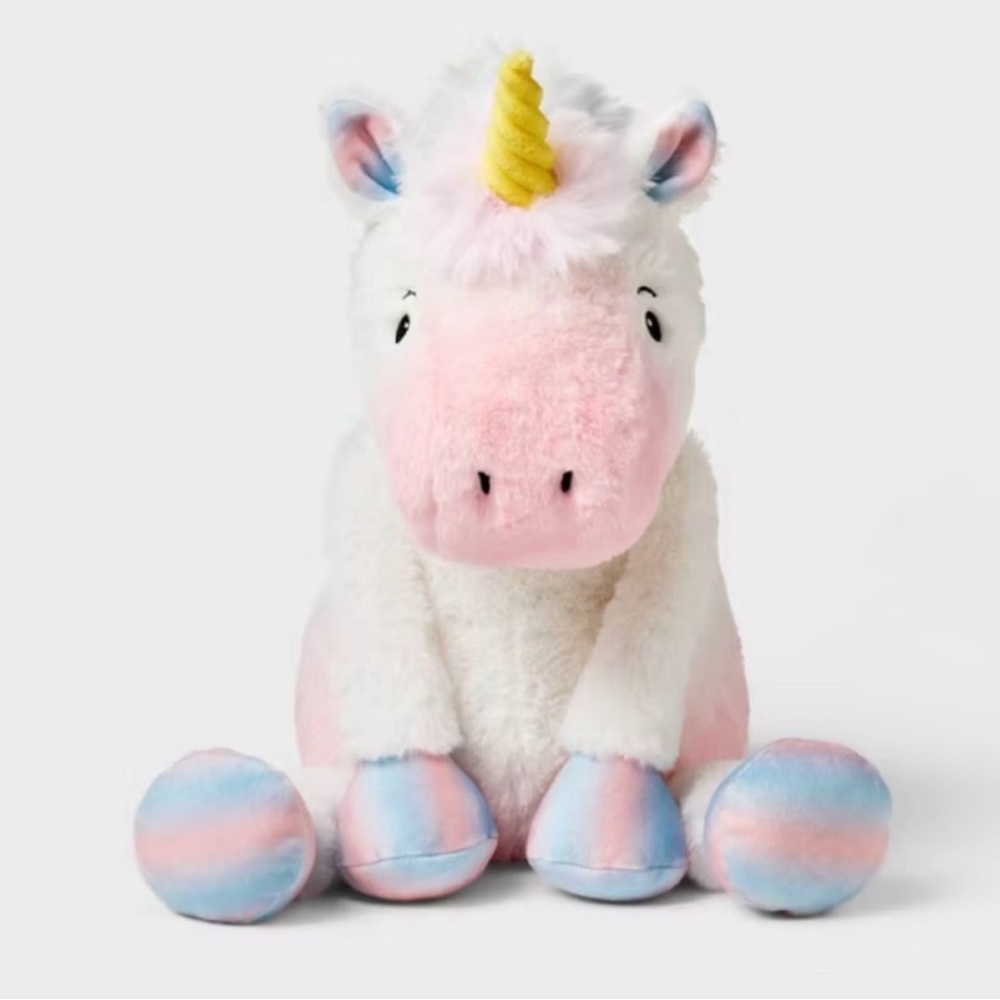 GIGGLESCAPE 11.5” OMBRE UNICORN STUFFED ANIMAL